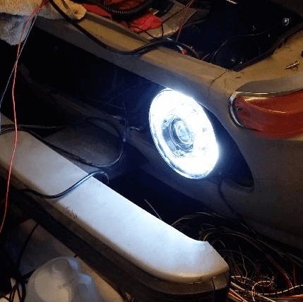 140mm DRL COB Halo ring