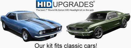 Best 7 inch round HID Upgrade kit