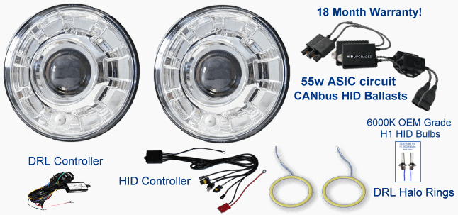 Restomod HID 55 watt HID kit version 2